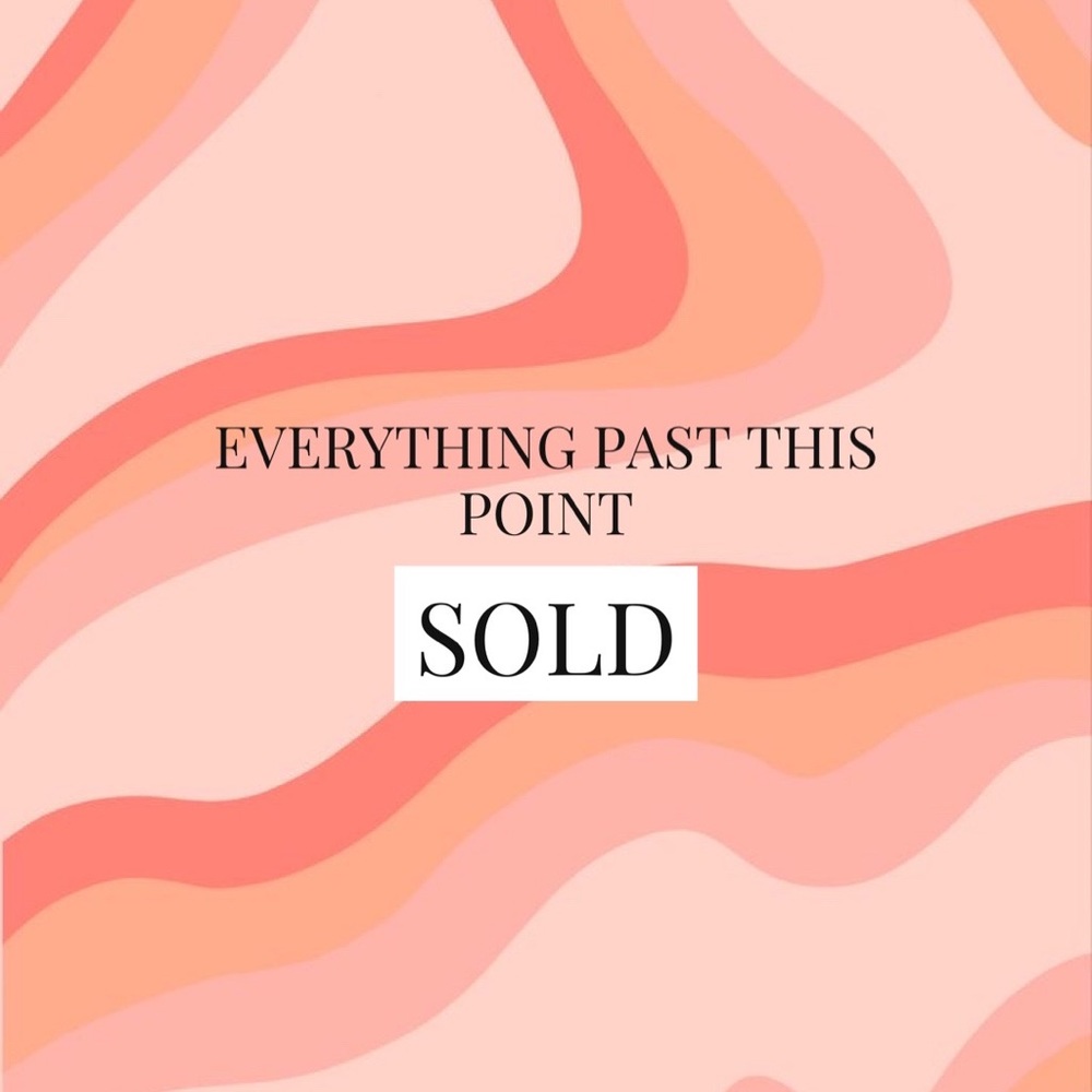 🪩 SOLD 🪩